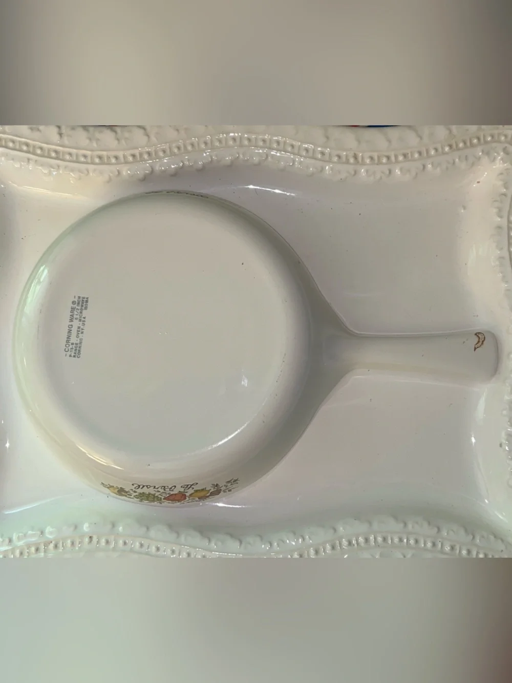 CorningWare Spice of Life Le Persil 6.5-inch skillet, model P-83-B